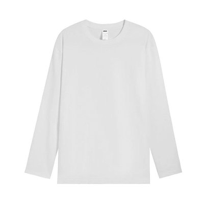 250gsm Oversized Full Sleeve T Shirt Mens Cotton Thermal Full Long Sleeve Unisex Blank - Image 3