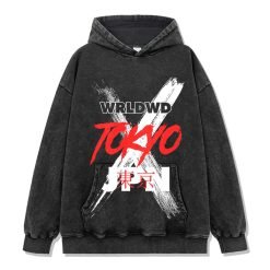 Autumn Winter Heavyweight 100% Cotton Loose Fit Hoodies Printing Pattern Casual Style Streetwear Sweatshirt
