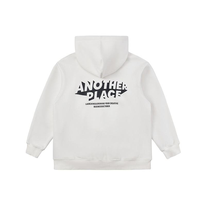 Charming Custom Autumn Winter New Trendy Brand Zipper Jacket Men's Wear Loose Printed Hooded Sweatshirt Pullover Couple Wear - Image 3