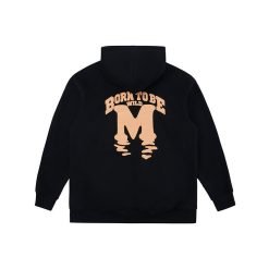 Charming Custom Winter New Fashion Men's Women's Hooded Pullover Wear American Foam M-shaped Loose Knitted 100% Cotton