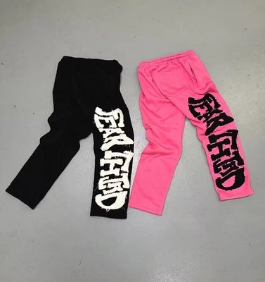 Cotton Knitted Streetwear Distressed Patch Work Cropped Black Pink Rhinestone Hoodie With Rhinestones - Image 2