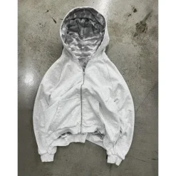 Custom 3D Embroidery LOGO Hoodies Unisex Acid Wash Pullover Fleece Hoodies High Quality Oversized Sun Faded Hoodies