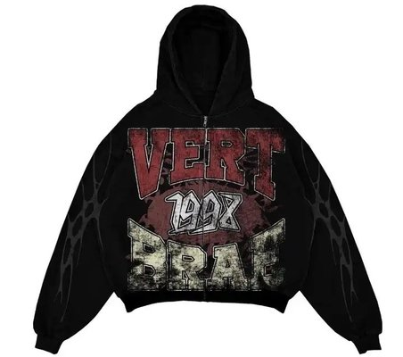 Custom Dtg Hoodie Printing Pattern 3D Printed Hoodie Crop Top Colorful Streetwear - Image 4