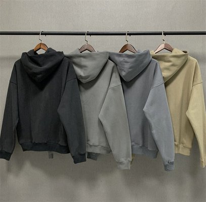 Custom Hooded Sweatshirt For Boys Lightweight Heavyweight Hoodie Acid Wash Black Spring Season - Image 4