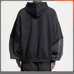 Custom Hoodies Men's Hoodie Heavy Weight Custom Printing logo Oversized Streetwear Pullover Vintage Hoodies for Men