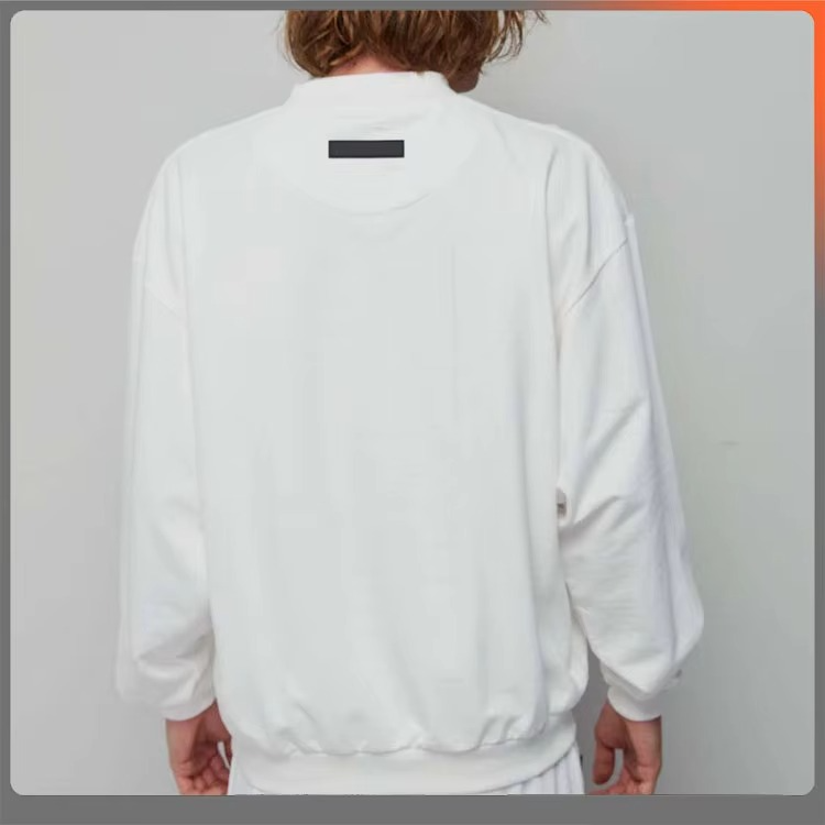 Custom Logo Men's Sweatshirts Oversize Combed Cotton Blank Pullover Custom Printing Streetwear Men's Hoodies & Sweatshirts - Image 2