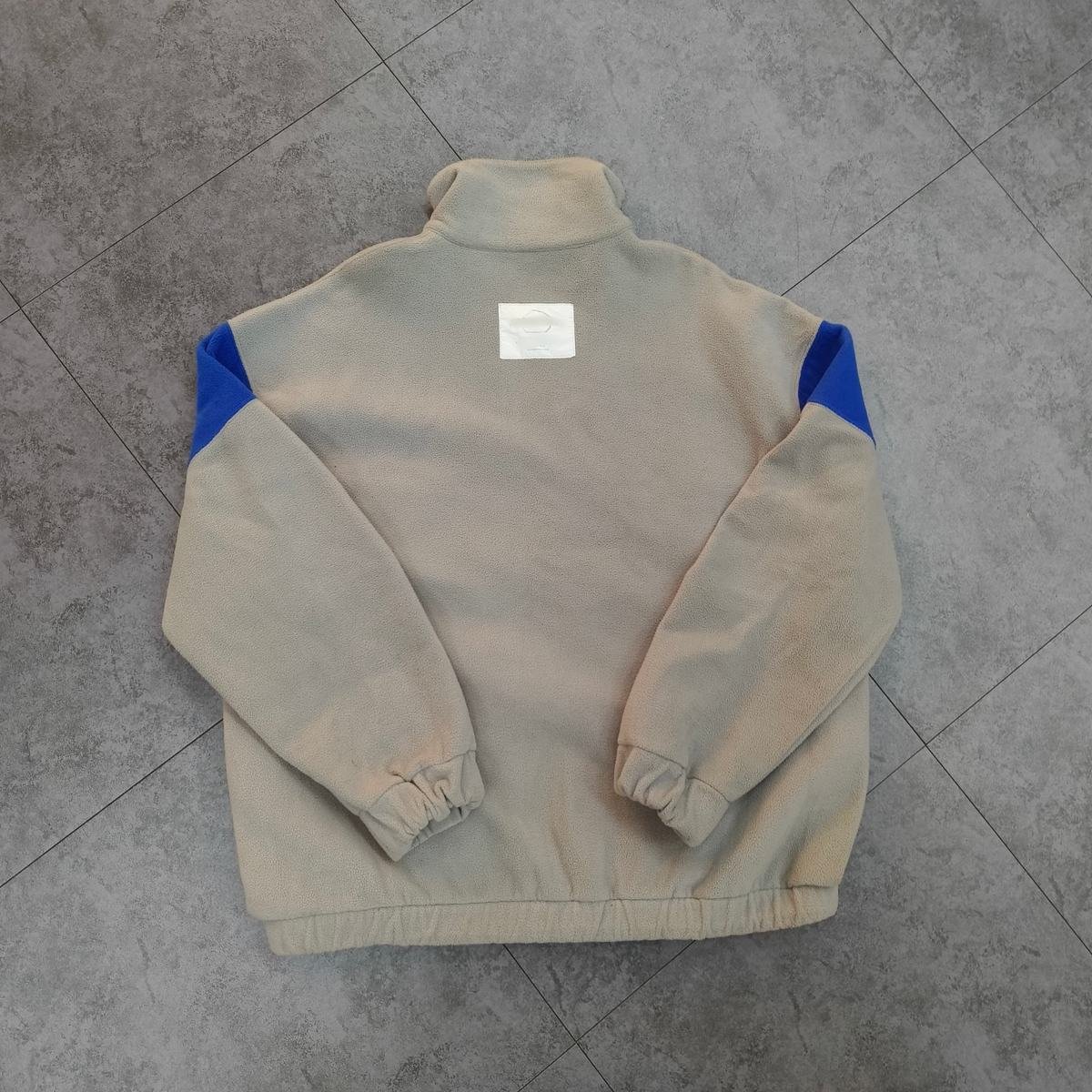 Custom Made Men's Winter Half Zipper Logo Hoodie 100% Cotton Oversize Solid Pattern Washed Technique Fleece Hooded Moq10 - Image 3