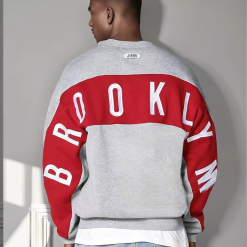 Custom Men Sweatshirts Pullover Long Sleeve Patch Winter Men Clothes Custom Hoodie Manufacturers