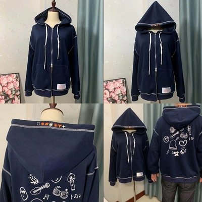 Custom Men's Full Face Zip Neck Hoodie in M-3XL or Custom Size with French Terry Fabric - Image 6