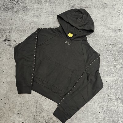 Premium 420 GSM heavyweight custom streetwear hoodie with boxy fit, zip-up design, and crystal rhinestone detailing for men