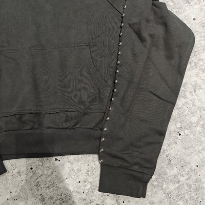 Custom Streetwear High Quality Premium Cotton 420 Gsm Heavy Weight Boxy Fit Zip Up Bling Crystal Rhinestone Hoodie for Men - Image 5