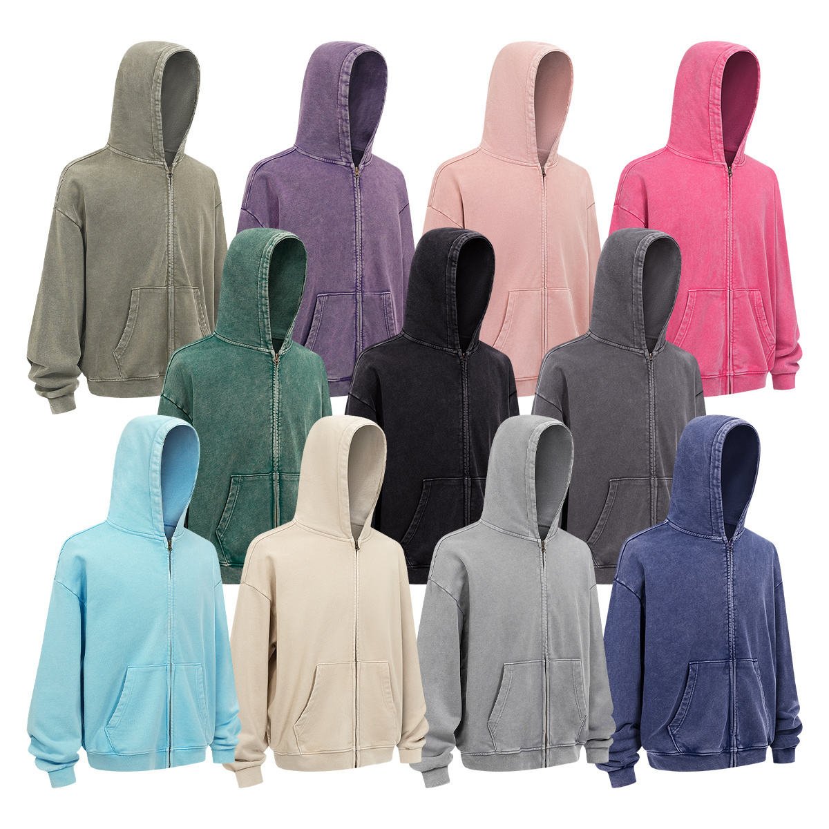 Custom Wholesale Quality Puff Printing Heavyweight Cotton Men Hoody Oversized Custom Print Luxury Pullover Cotton Custom Hoodies - Image 2