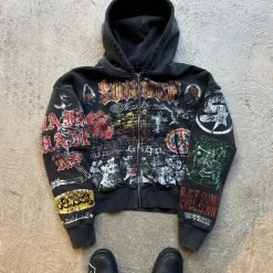 Factory-Customized Retro-Style 100% Cotton Hoodie Set - Customizable with Printing, Embroidery & Other Craft Designs Moq10