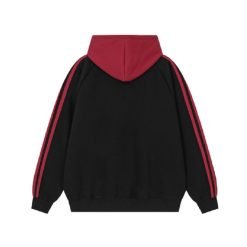 Fashion Beaded American Printed Hoodies Unisex Heavy Weight Graphic Print Pullover Hoodie