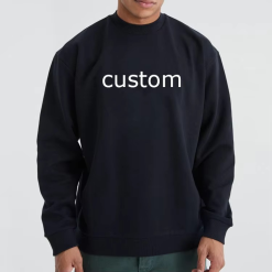 High Quality Crewneck Unisex Long Sleeve Sweatshirt Plain Crew Neck Oversized Custom Mens Sweatshirt