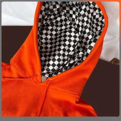High Quality Embroidery Custom logo Cheap Pullover 100% Cotton Wholesale men Satin Lined Hoodie