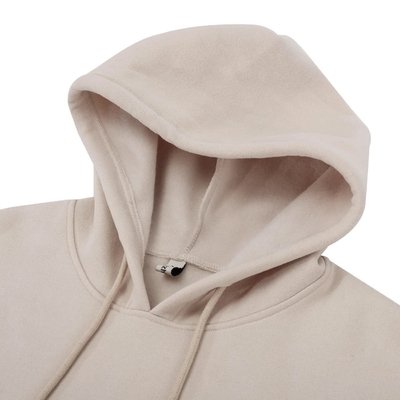 Hooded Cropped Sweatshirt For Women Long Sleeves Fleece Crop Top Sweatshirt Hoodie - Image 3
