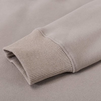 Hooded Cropped Sweatshirt For Women Long Sleeves Fleece Crop Top Sweatshirt Hoodie - Image 2