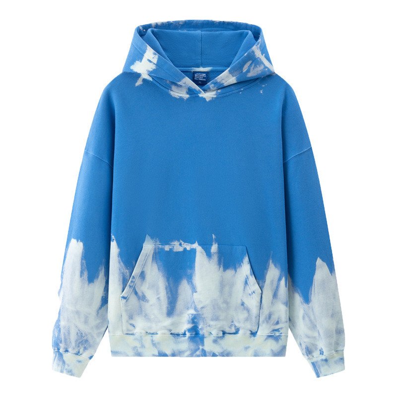 Loose Hoodies For Women Tie Dye Printed Hoodie Graffiti Gradient Color Autumn Winter