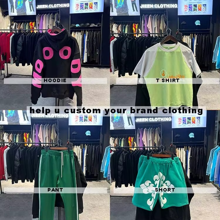 Luxury Custom Zip Collar Sweatshirt Casual Wear Oversized Hoodies Oversize Sweatshirt Zip Neck Hoodie for Men - Image 4