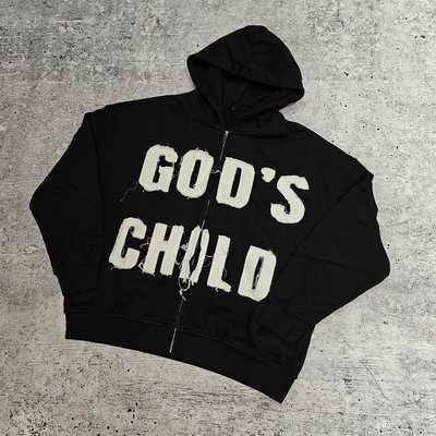 Manufacturer 420 Gsm Sun Faded Acid Washed Custom Logo Distressed Embroidery Patchwork Zip up Heavy Weight Rhinestone Hoodie - Image 4