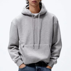 Men's Cotton Luxury Quality Heavyweight Oversized Hoodies French Terry Fleece Blank Oversized Custom Print logo Hoodie for Men