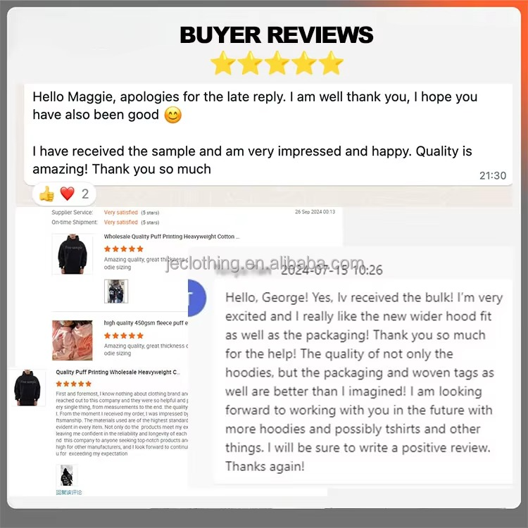 Men's High Quality Cotton Terry Hoodie Letter Embroidery Puffer Jacket Oversized Fit Pullover Hooded Embossed Pocket Autumn 3D - Image 4