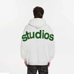 ODM Heavyweight Unisex Blank Plain Fleece 360GSM Custom logo Chenille Patch Embroidery Oversize Mens Pullover Hoodie