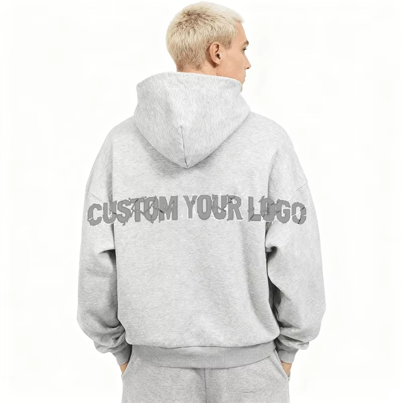 OEM Custom 500grams Double Hood Streetwear Ninja Mask Hoodie Oversized Heavyweight Balaclava Hoodie - Image 2