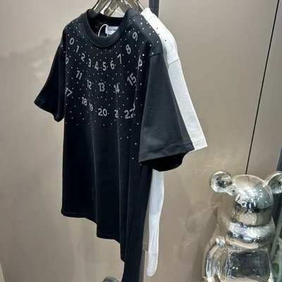 Oversized Vintage Heavyweight Rhinestone T Shirt Black For Men Women'S Custom 100% Cotton 260Gsm - Image 4