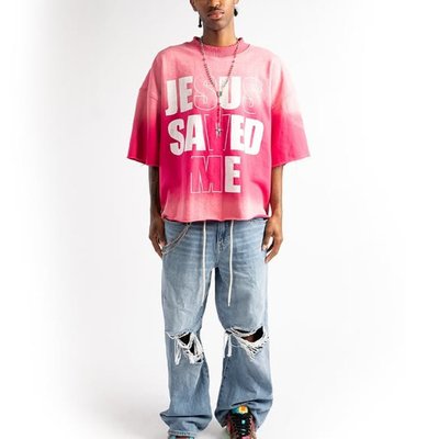 Streetwear Oversized Tshirt Custom Acid Washed Vintage T Shirt Heavyweight Cotton Boxy Cropped T Shirt for Men - Image 4