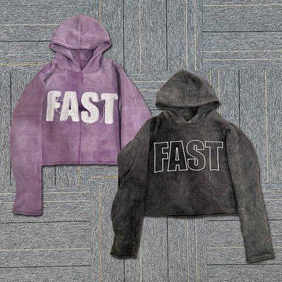 Vintage Washed Men's Hoodie Sweatershirt with Oversized Fit Drop Shoulder and Raw Hem - Image 7