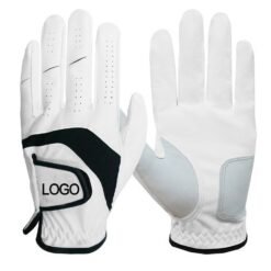 Premium bulk wholesale cabretta leather golf gloves with genuine quality craftsmanship for professional country clubs and high-end golf brands