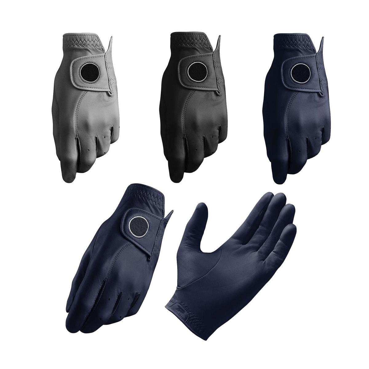 Premium Professional Cabretta Leather Golf Gloves – Durable, Comfortable, Breathable Soft Design with Custom Fit for Better Grip - Image 3