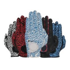 Breathable all-season golf gloves with summer cooling mesh and winter windproof waterproof design for year-round golf performance