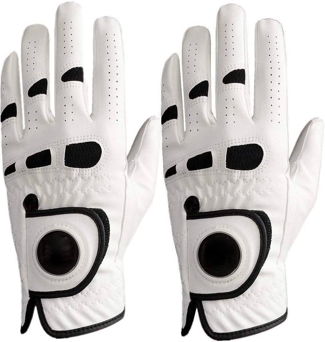 Cabretta Leather Golf Gloves for Men – Left & Right Hand, Soft, Breathable, Non-Slip & Quick-Dry Sports Accessory - Image 6