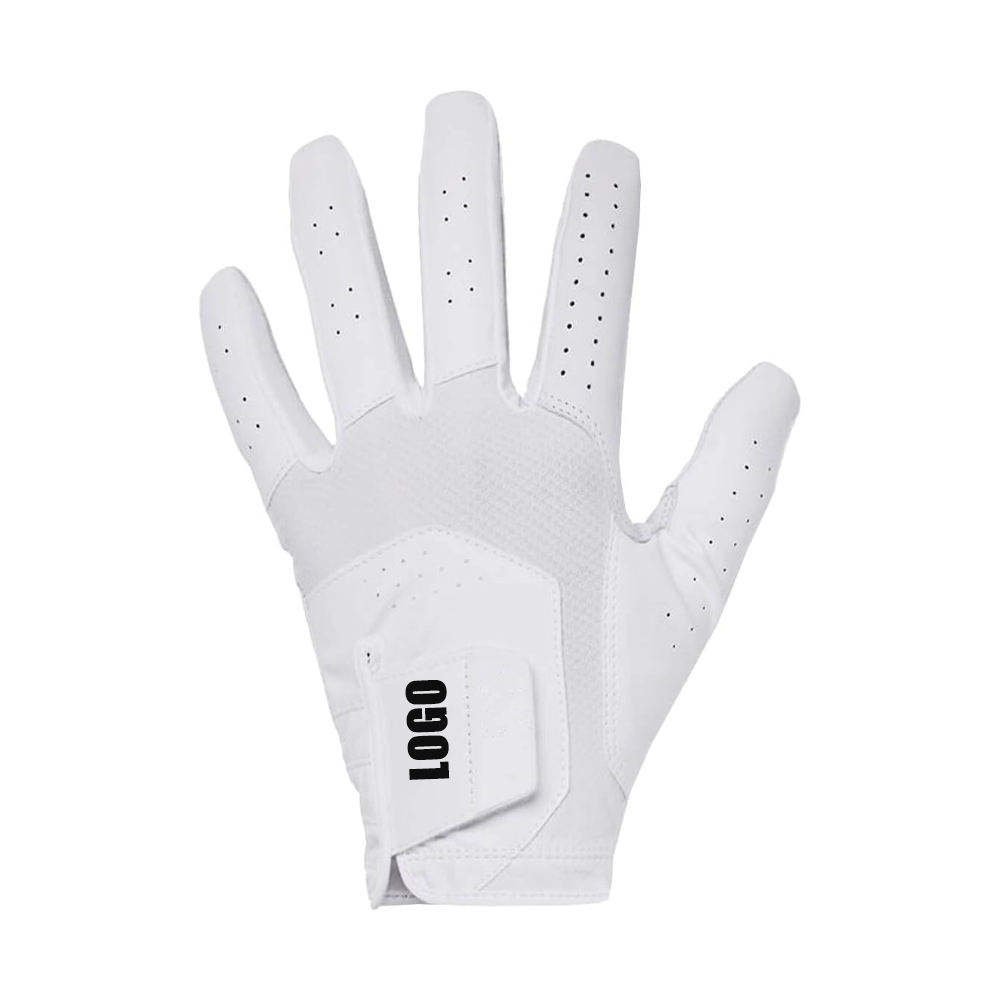 Custom Design Left Hand Sheepskin Golf Gloves – Durable Cabretta Leather with Professional Grip Performance - Image 3