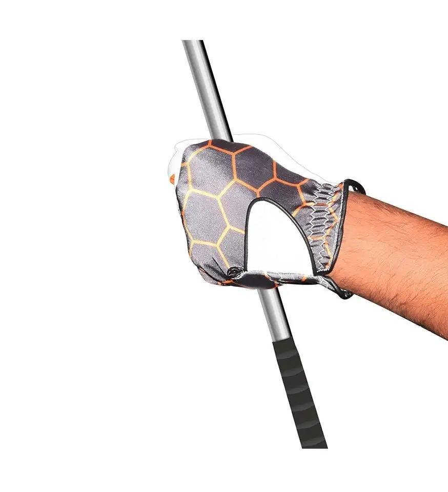 Custom Designed Sheepskin Men’s Golf Gloves with Adjustable Wrist Strap – Advanced Grip Breathable Wholesale Gloves - Image 2