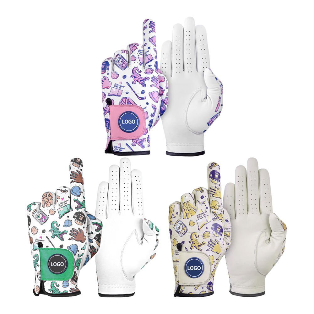 Custom Packaging Private Label Golf Gloves – Cabretta Leather Left Hand Men’s Golf Gloves for Branding - Image 3