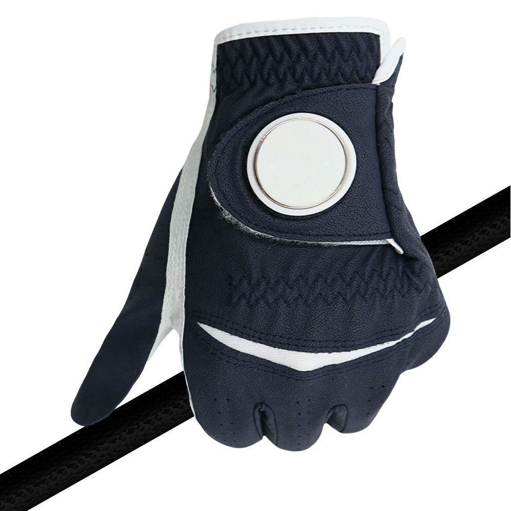 Custom Made Cabretta Leather Golf Gloves for Men – Left & Right Hand, Quick Dry, Velcro Closure Sports Gloves - Image 4