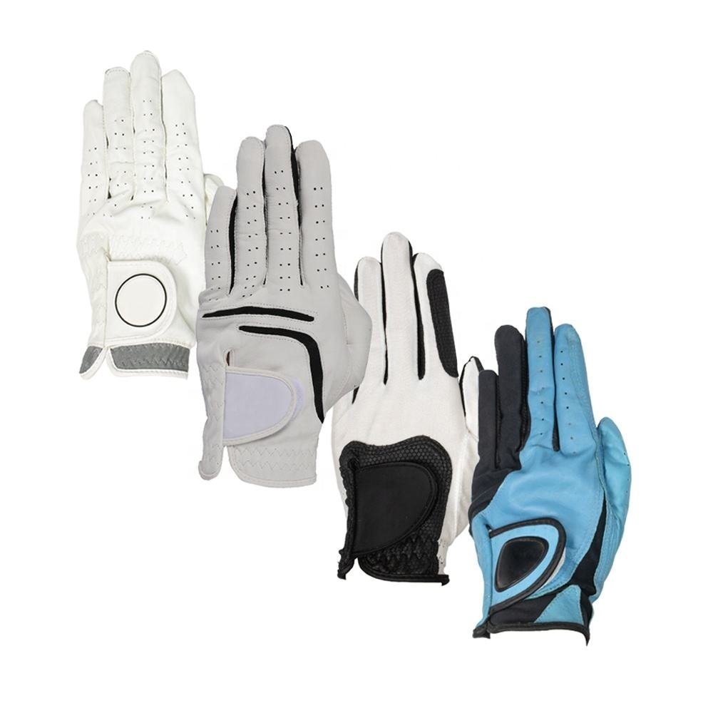 Custom Logo Personalized Cabretta Leather Golf Gloves – Lightweight, Flexible, Breathable for Better Control - Image 3