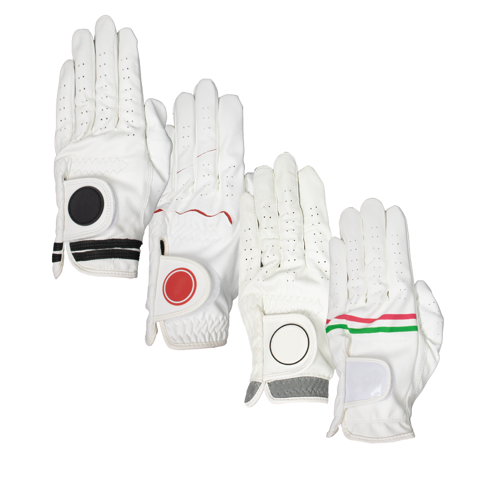 Custom Logo Personalized Cabretta Leather Golf Gloves – Lightweight, Flexible, Breathable for Better Control - Image 2