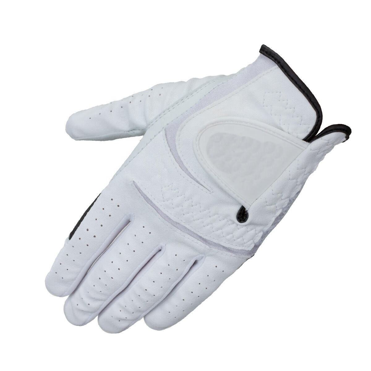 Customized Logo Cabretta Leather Golf Gloves Durable Flexible Breathable Custom Fit Golf Practice Gloves - Image 2