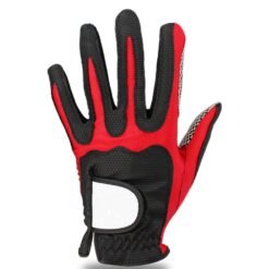 Darib Impex 2025 premium sublimation cabretta leather golf gloves with custom design featuring breathable soft finish