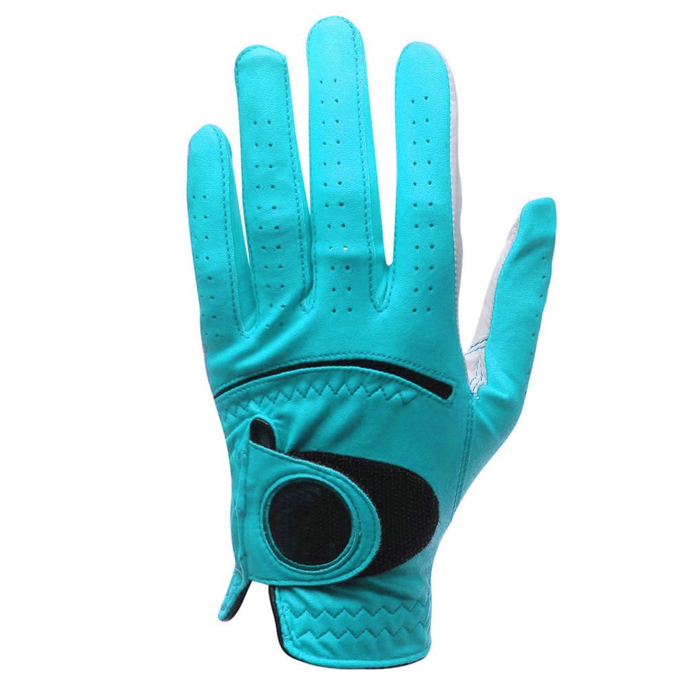 Durable Custom Logo Design Cabretta Leather Sports Golf Gloves Breathable Non Slip Hot Selling Embroidery Logo OEM Service Gloves - Image 3