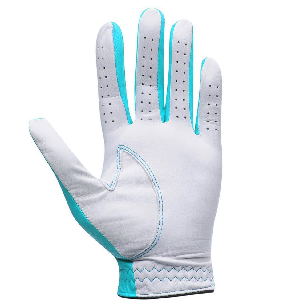 Durable Custom Logo Design Cabretta Leather Sports Golf Gloves Breathable Non Slip Hot Selling Embroidery Logo OEM Service Gloves - Image 2