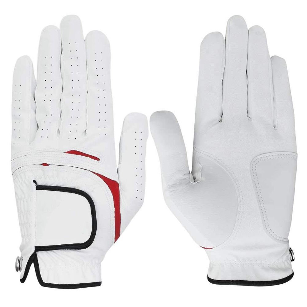 Durable Genuine Cabretta Leather Men’s Full Finger Golf Gloves Anti Slip Breathable Quick Dry High Quality Affordable Sports Gloves - Image 5