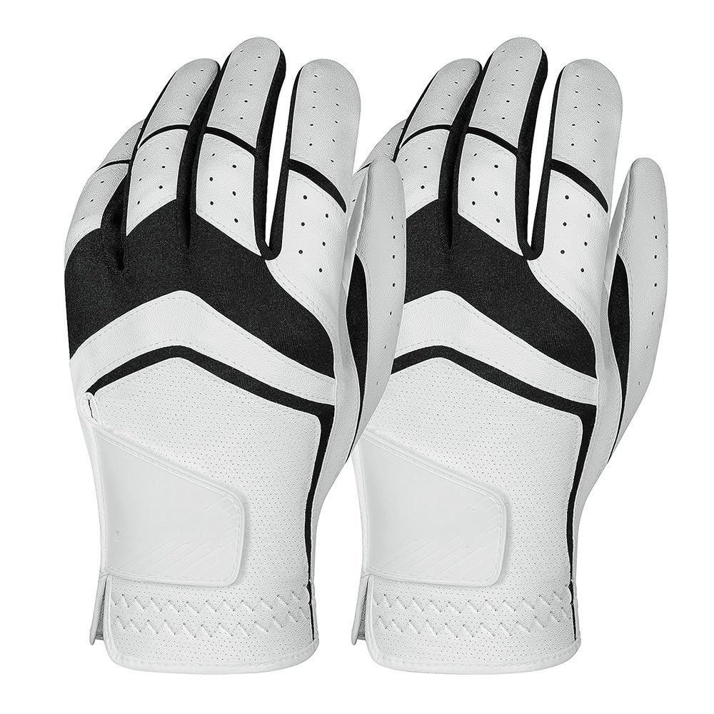 Durable Genuine Cabretta Leather Men’s Full Finger Golf Gloves Anti Slip Breathable Quick Dry High Quality Affordable Sports Gloves - Image 4