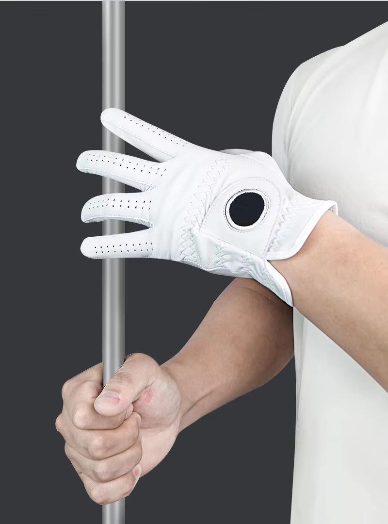 Durable Custom Golf Gloves for Men | Left Hand Breathable Performance Mesh Anti-Slip Microfiber Gloves - Image 5