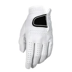 Custom waterproof sheepskin men's golf gloves with elastic fit and high-performance design for professional and recreational golfers